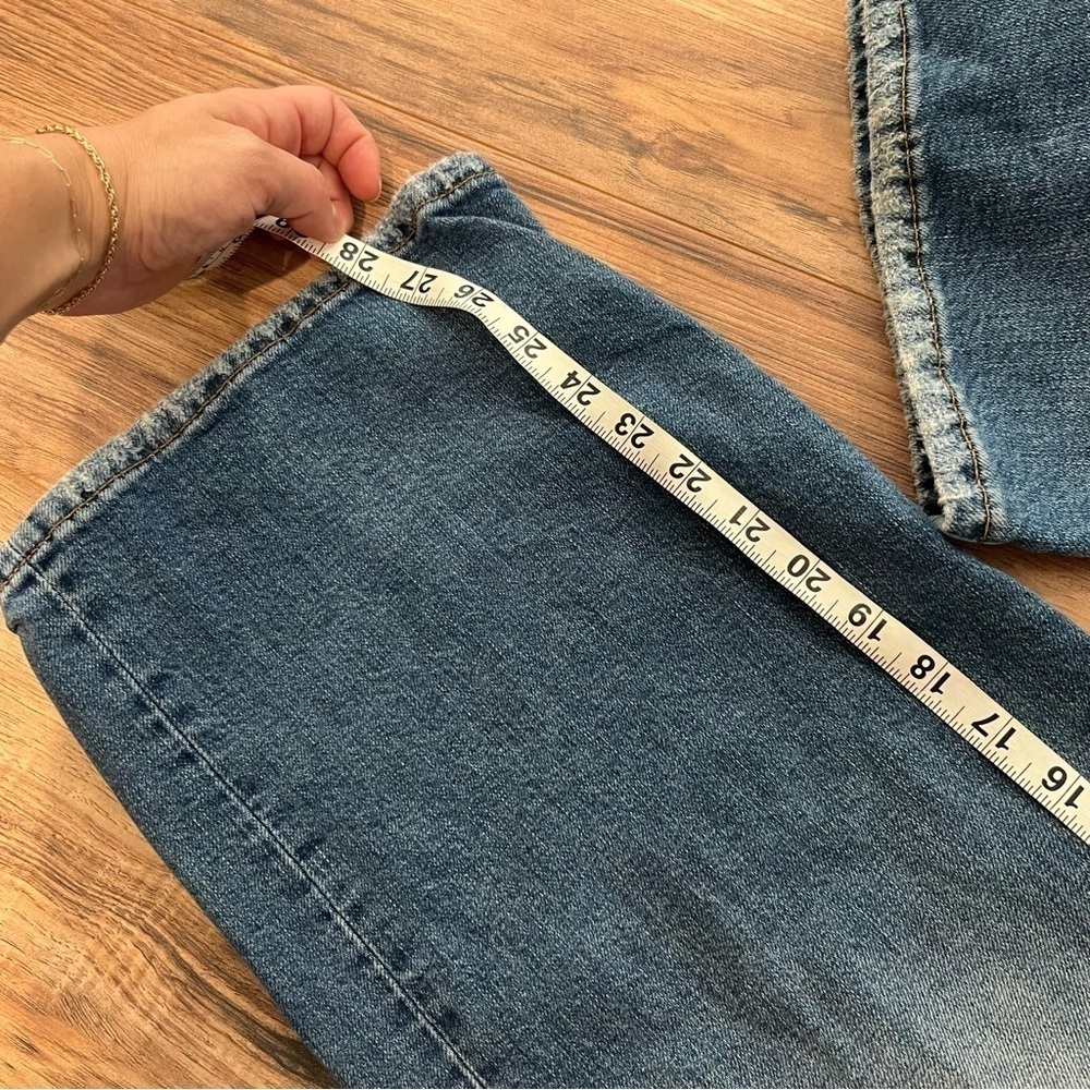 Boyish by HER Mikey High Waist Ankle Straight Jeans in Mercy Island Wash - Picture 7 of 13